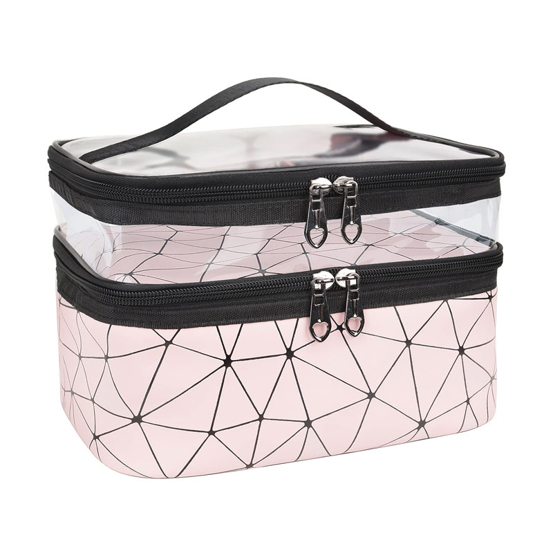 Ndeupi musiyano uripo pakati pekaviri-layer cosmetic bag uye imwechete-layer cosmetic bag