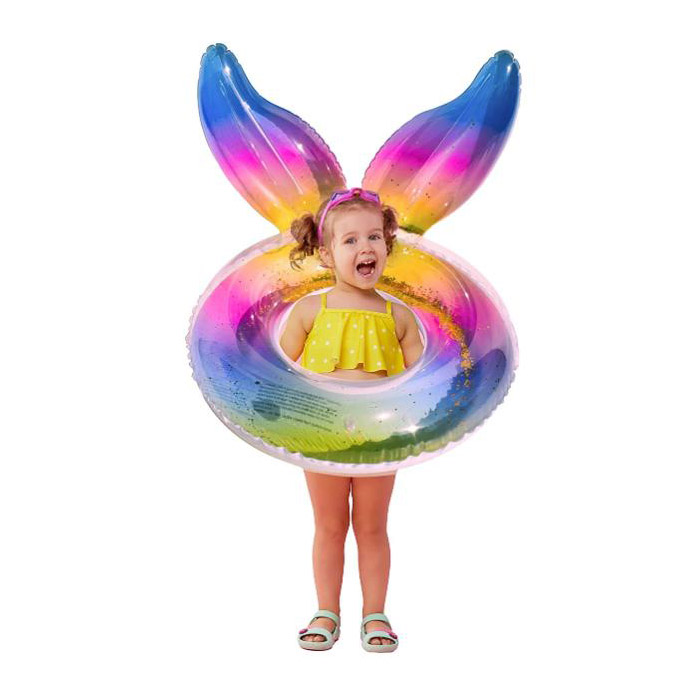 Sei Kusarudza Ruva Shape Ring yekushambira kune Yako Poolside Kunakidzwa