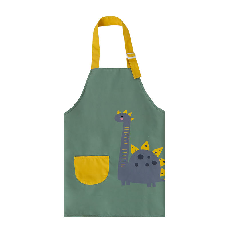 Inogadziriswa Neck Strap Mvura Isingapindi Dinosaur Yakadhindwa Vana Apron