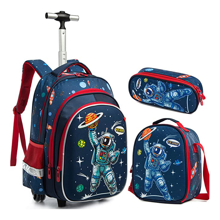 Boys Backpack Trolley Bag