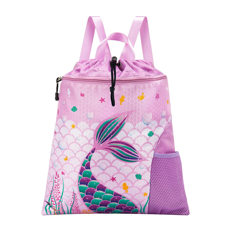 Hot Kutengesa Mermaid Gym Drawstring Bag